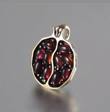 Load image into Gallery viewer, Fashion Fruit Crystal Pomegranate Pendant Necklace Choker Women