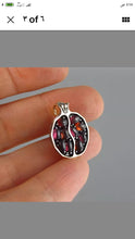 Load image into Gallery viewer, Fashion Fruit Crystal Pomegranate Pendant Necklace Choker Women
