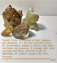Load image into Gallery viewer, Natural Congo Citrine, Amethyst, Vanadinite and Spirit Quartz Healing Crystals