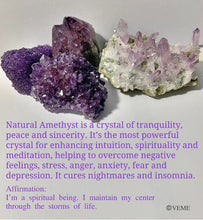 Load image into Gallery viewer, Natural Congo Citrine, Amethyst, Vanadinite and Spirit Quartz Healing Crystals