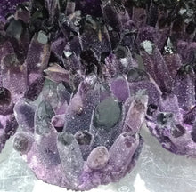 Load image into Gallery viewer, 700-1550g natural Amethyst cluster raw stones geode reiki healing quartz crystal minerals gemstone remove negative energy