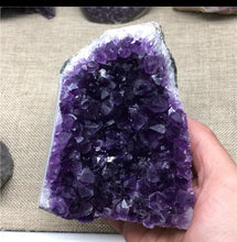 Load image into Gallery viewer, 400g Natural Uruguay  Dream Amethyst Quartz Crystal Cluster Specimen Healing