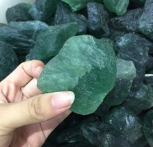 Load image into Gallery viewer, 1pcs Big size Natural raw green fluorite rough stone natural quartz crystals mineral energy stone for healing