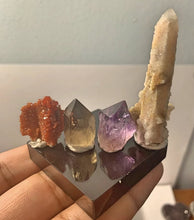 Load image into Gallery viewer, Natural Congo Citrine, Amethyst, Vanadinite and Spirit Quartz Healing Crystals