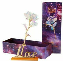 Load image into Gallery viewer, Galaxy Rose Romantic Crystal Flower Valentine's Day Rose With Gift Box #am8