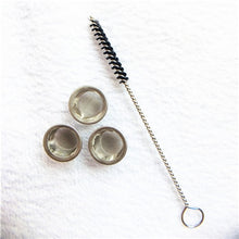 Load image into Gallery viewer, Natural Quartz Smoking Pipe  Crystal Point Wand Healing Crystal gemstoneWith Metal Filter wholesale price