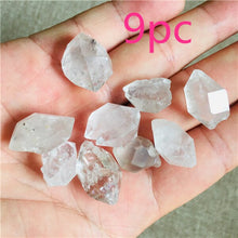 Load image into Gallery viewer, natural stones and minerals herkimer diamond bracelet rough gem healing crystals clear quartz crystal bracelet