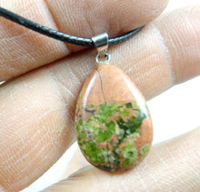Load image into Gallery viewer, Natural stone Quartz Crystal tigereye Turquoises Opal agates Water drops Pendants for diy Jewelry making necklace Accessories