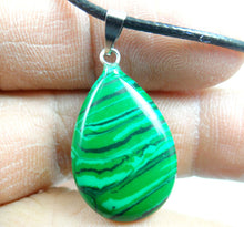Load image into Gallery viewer, Natural stone Quartz Crystal tigereye Turquoises Opal agates Water drops Pendants for diy Jewelry making necklace Accessories
