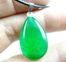 Load image into Gallery viewer, Natural stone Quartz Crystal tigereye Turquoises Opal agates Water drops Pendants for diy Jewelry making necklace Accessories