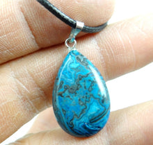 Load image into Gallery viewer, Natural stone Quartz Crystal tigereye Turquoises Opal agates Water drops Pendants for diy Jewelry making necklace Accessories