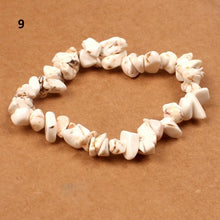 Load image into Gallery viewer, Natural Pink Quartz Crystal Stone Chip Beads Bracelet Stretch Beaded Bracelets for Women Men Unisex Jewelry