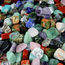 Load image into Gallery viewer, Tumbled Stones 228g Mixed Gemstone Rock and Minerals Crystal and natural Tumbled Stone for Chakra Healing fengshui decortion
