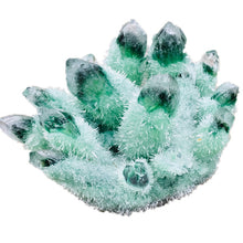 Load image into Gallery viewer, Rare!!!!Natural green crystal cluster gem quartz crystal point healing reiki witchcraft home decoration