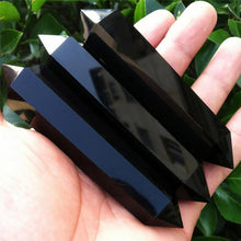 Load image into Gallery viewer, Wholesale 100% Natural Obsidian Crystal Column Treatment Double-ended Quartz Stone Crystal Decoration Ornament Home Using