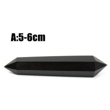 Load image into Gallery viewer, Wholesale 100% Natural Obsidian Crystal Column Treatment Double-ended Quartz Stone Crystal Decoration Ornament Home Using