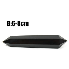 Load image into Gallery viewer, Wholesale 100% Natural Obsidian Crystal Column Treatment Double-ended Quartz Stone Crystal Decoration Ornament Home Using