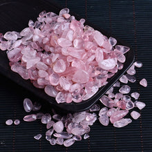 Load image into Gallery viewer, 50g natural rose quartz white crystal mini rock mineral specimen healing can be used for aquarium stone home decoration crafts